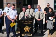 Santa Fe County Sheriff's Press Conference Regarding Death Investigation Of Actor Gene Hackman And His Wife Betsy Arakawa (Image via Getty)